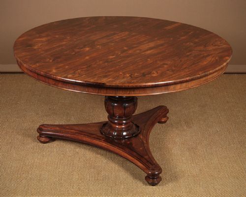 Large Regency Rosewood Breakfast Table C.1830.