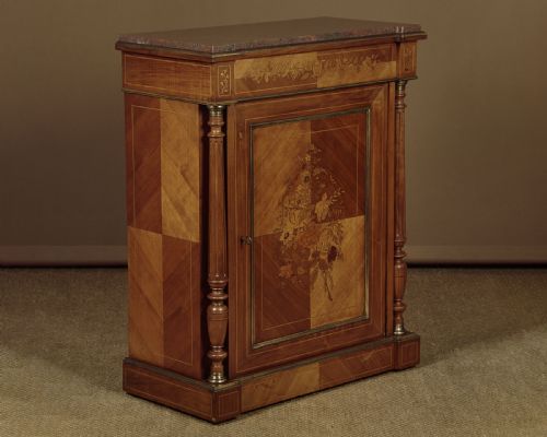 Marquetry Inlaid Side Cabinet C.1930
