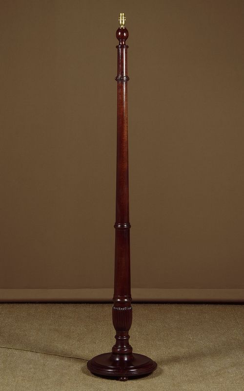 Mahogany Standard Lamp C.1930
