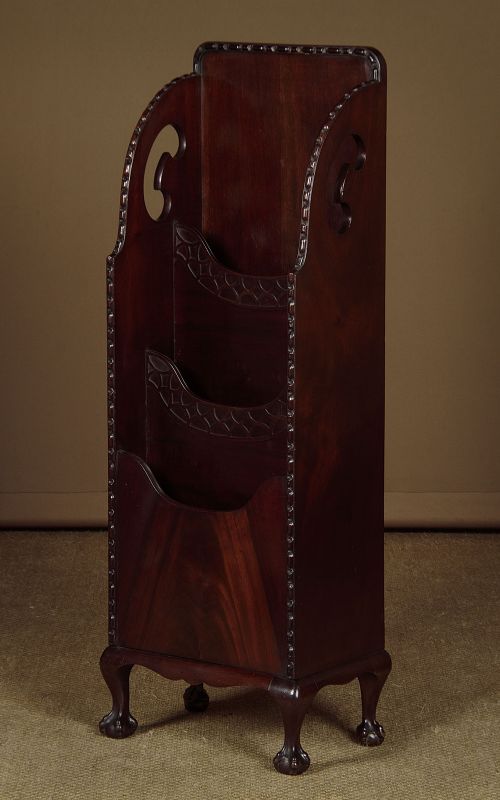 Mahogany Book or Magazine Stand by Liberty C.1920
