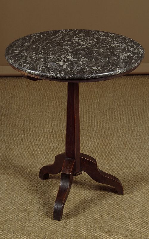 Marble Top Tripod Wine Table C.1870