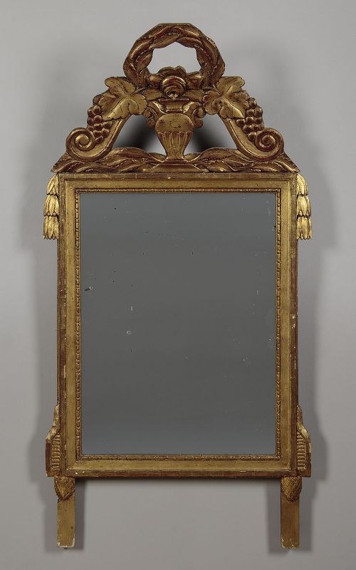 Gilded Overmantle Mirror C.1880