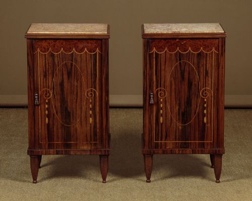 Pair of Art Deco Bedside Cabinets C.1930