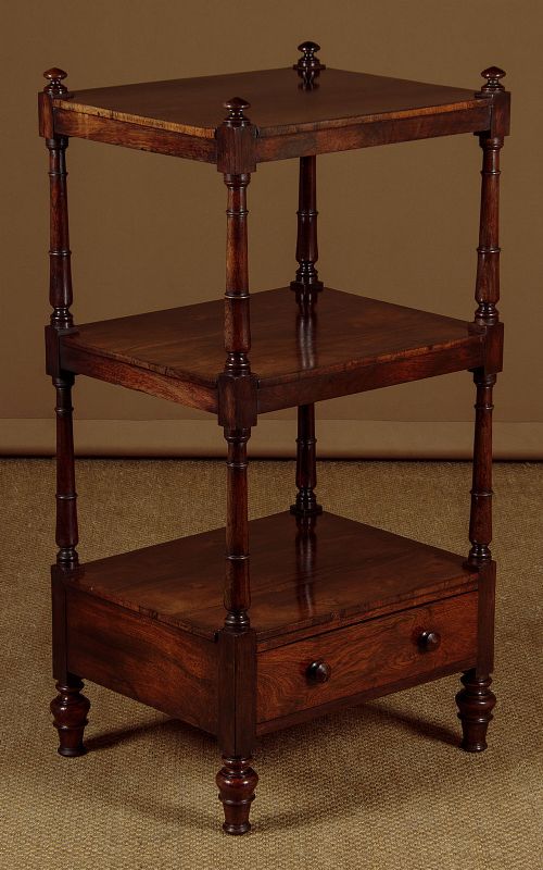 Three Tier Rosewood Dumb Waiter C.1830