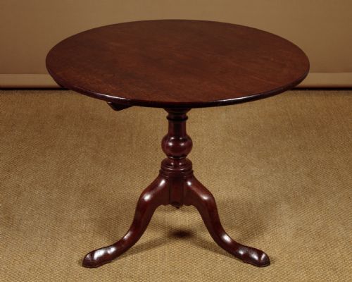 Georgian Mahogany Tripod Supper Table C.1800