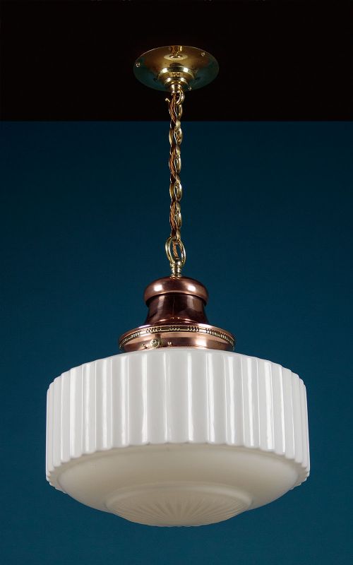 Art Deco Hanging Light C.1930