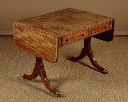 Mahogany Sofa Table by Gordon & Watson of Ayr C.1830