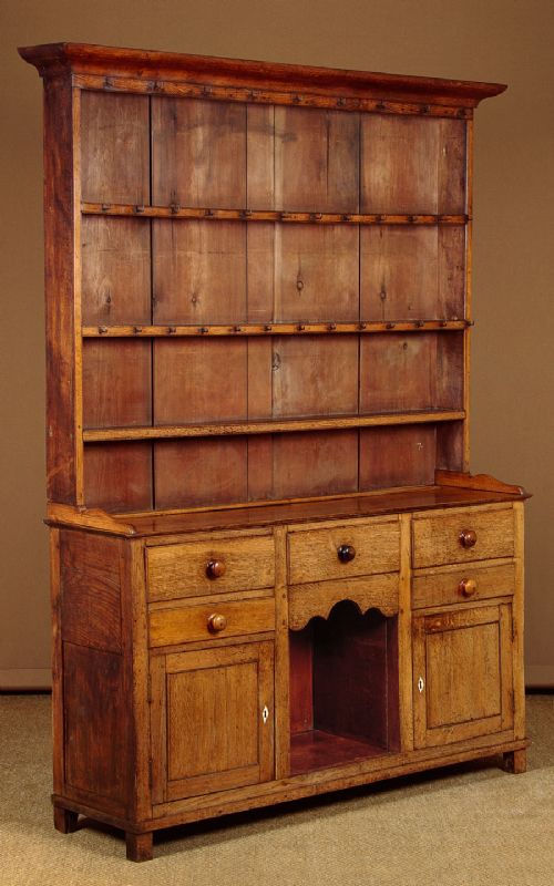 Small Welsh Dresser & Rack C.1830