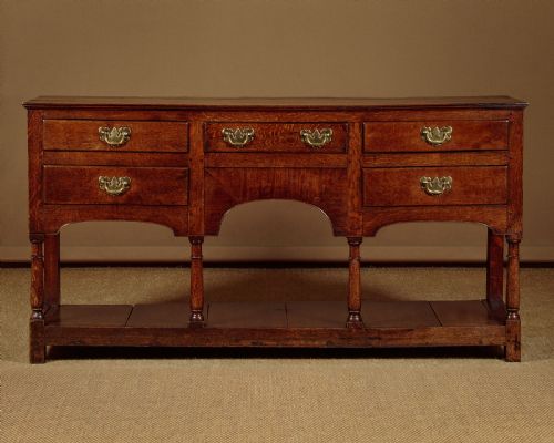 Welsh Potboard Dresser Base C.1810