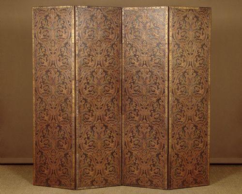 Four Panel Dressing Screen C.1930