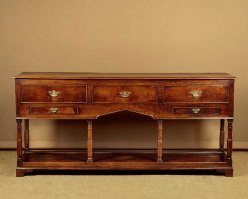 Welsh Potboard Dresser Base C.1820