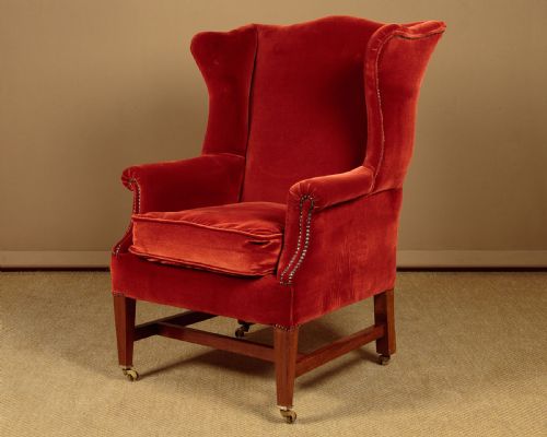 Edwardian Wingback Armchair C.1910