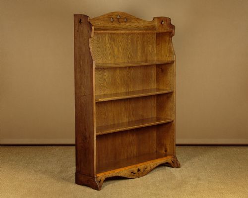 Arts & Crafts Oak Bookshelves C.1900