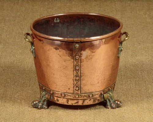 Copper Coal Bucket C.1860
