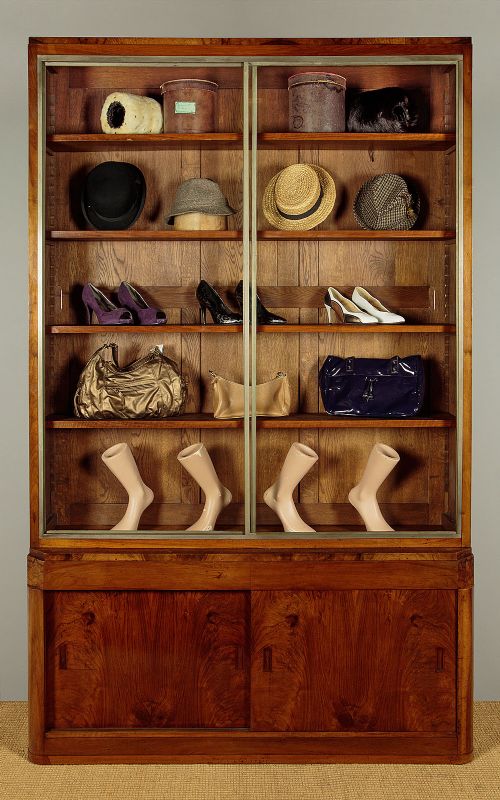 Large Art Deco Bookcase Display C.1930