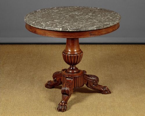 Unusually Small Gueridon Centre Table C.1850