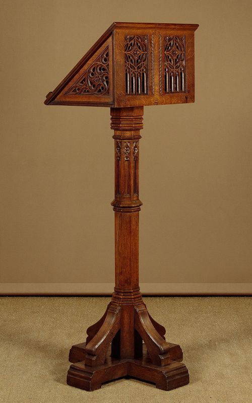 Gothic Oak Lectern C.1880