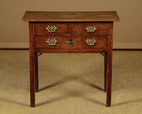 Georgian Oak Lowboy C.1800