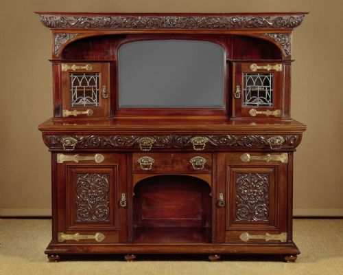 Large Arts & Crafts Sideboard C.1890