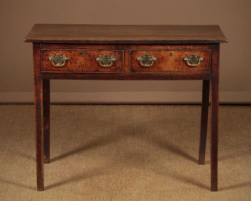 Georgian Oak Side Table C.1800