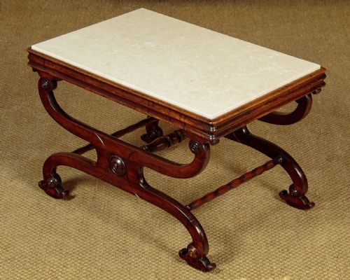 Small Marble Top Coffee Table C.1830