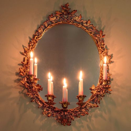 Gilt Bronze Girandole Mirror C.1880