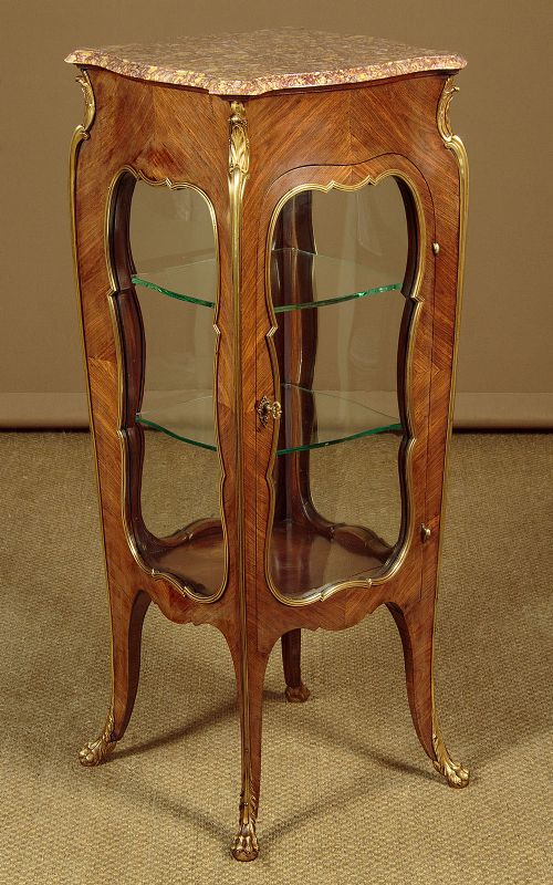 Small Bombe Bijouterie Display Cabinet C.1930