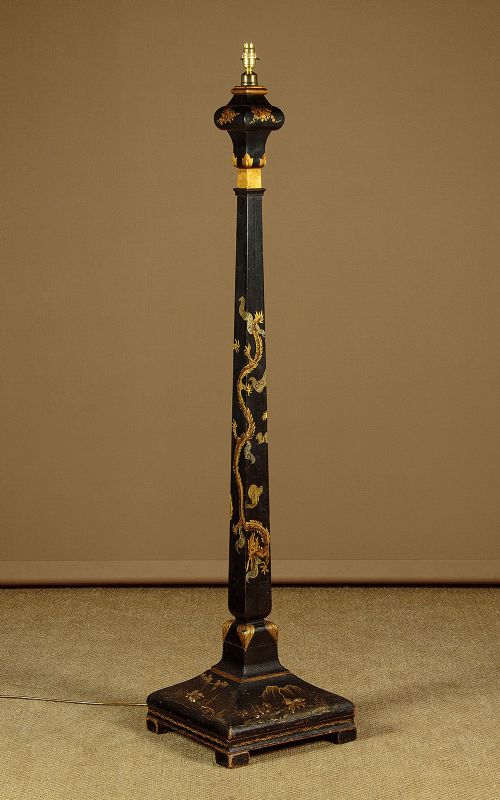 Chinoiserie Standard Lamp C.1930