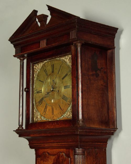 fig 3. 18th.c. Welsh Longcase Clock by Watkin Owen of Llanrwst c.1780