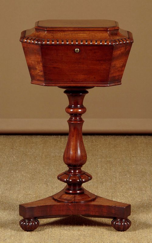 Regency Mahogany Teapoy C.1830