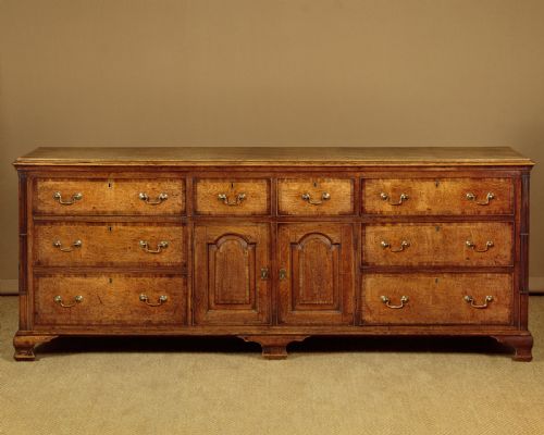 Long Cheshire Dresser Base C.1820