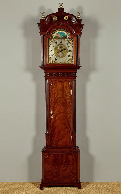 Georgian Mahogany Longcase Clock by Harrison of Liverpool C.1790