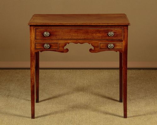 George III Mahogany Lowboy C.1800