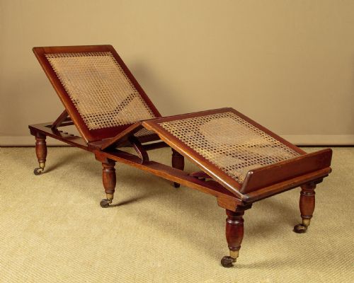 Folding Campaign Daybed C.1880