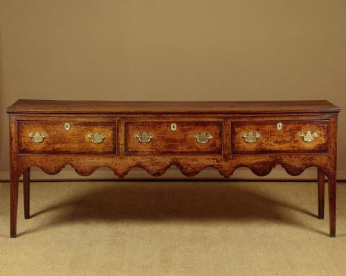 Georgian Oak Dresser Base C.1800
