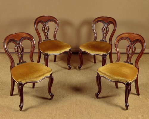 Set of Four Mahogany Dining Chairs C.1880