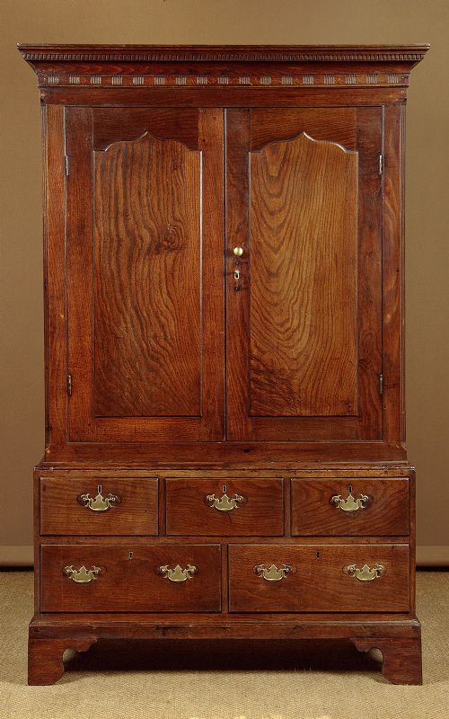 Welsh Oak Press Cupboard C.1780