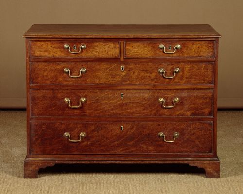 Small Georgian Oak Chest of Drawers C.1800