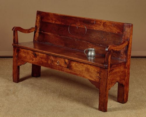 Small Elm Bench C.1820