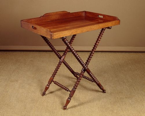 Butler's Tray and Stand C.1870