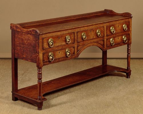Welsh Oak Dresser Base C.1810