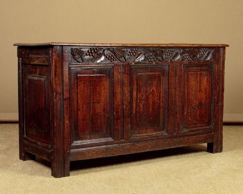 18th.c. Oak Coffer C.1720