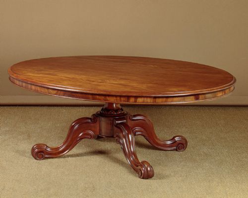Large Mahogany Coffee Table C.1860