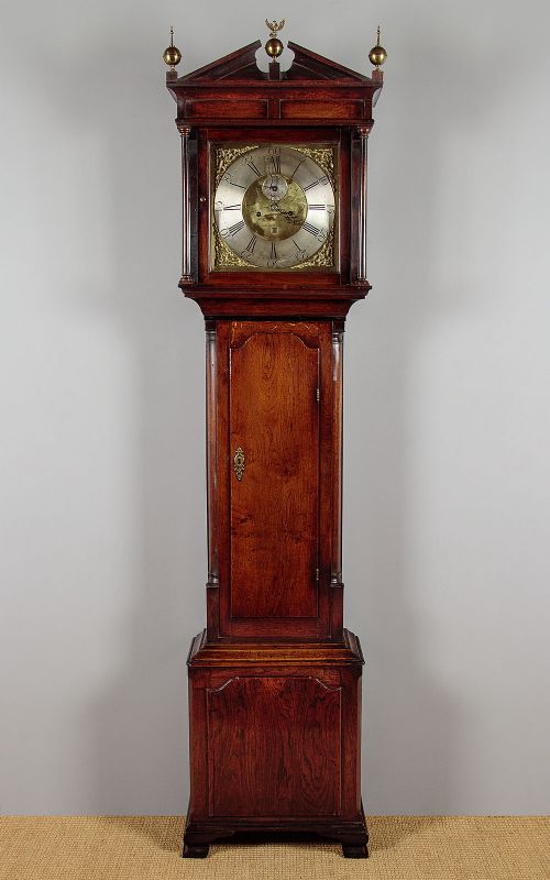 Welsh Oak Longcase Clock by Watkin Owen of Llanrwst C.1775