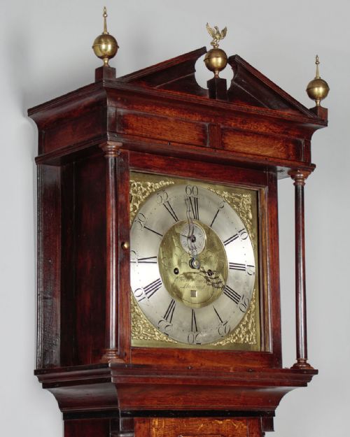 fig 2. Welsh Oak Longcase Clock by Watkin Owen of Llanrwst c.1775
