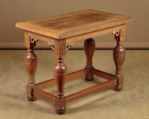 Small Oak Side Table C.1930