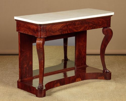 Marble Top Console Table C.1860