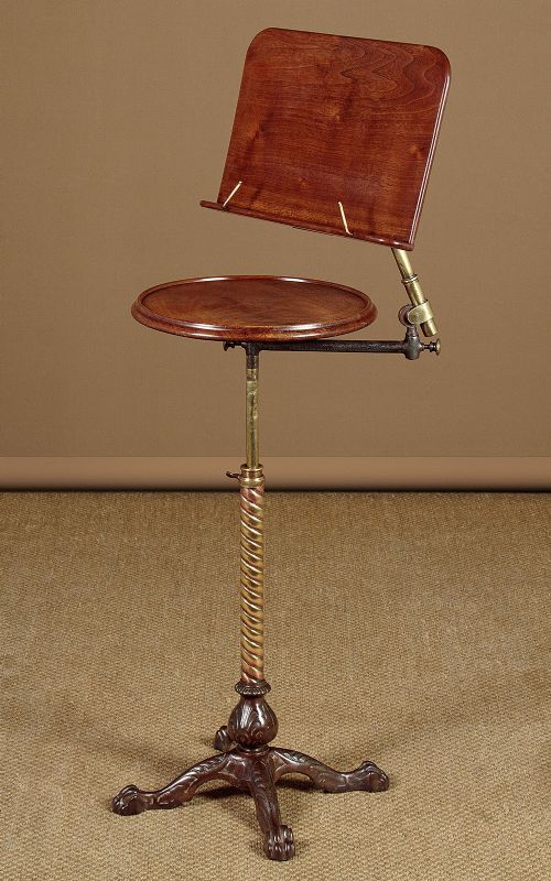 Adjustable Wine Table & Reading Stand C.1870