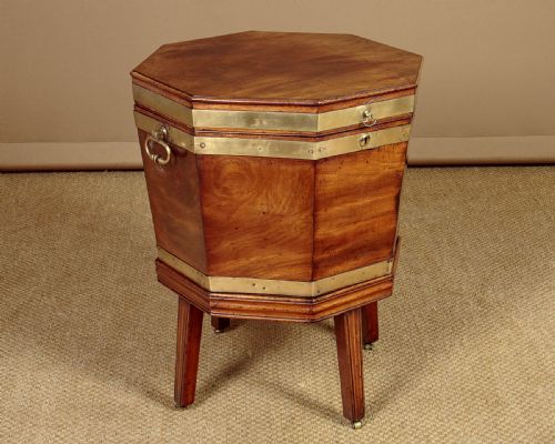 George III Mahogany Wine Cooler C.1800