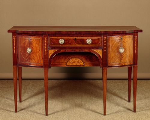 Small Inlaid Mahogany Sideboard C.1820